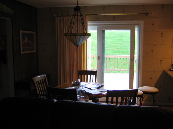 Dining area in a home
