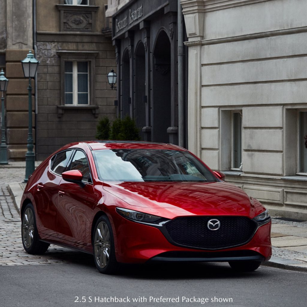 Mazda 2.5 S Hatchback with Preferred Package shown