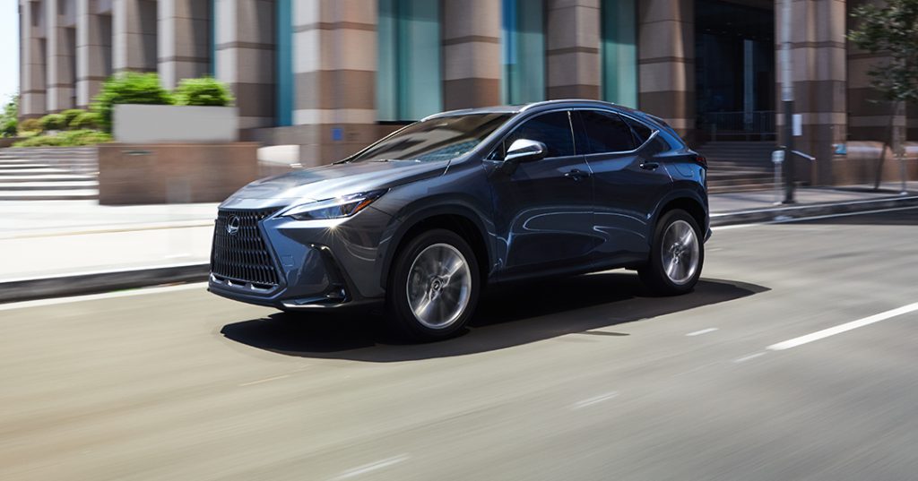 Lexus NX action shot