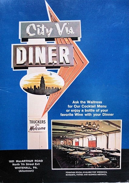 File:1966 - City Vu Diner Menu - Allentown PA.jpg