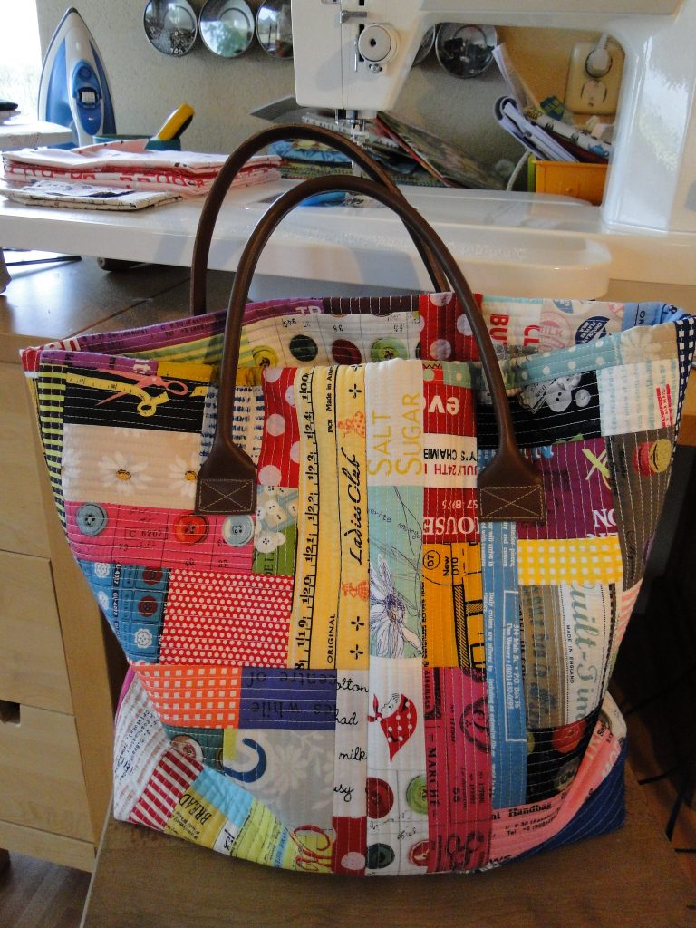 Bag/purse with quilt pattern