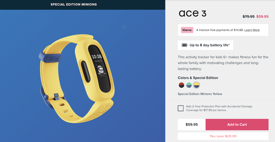 Fitbit ace 3 image