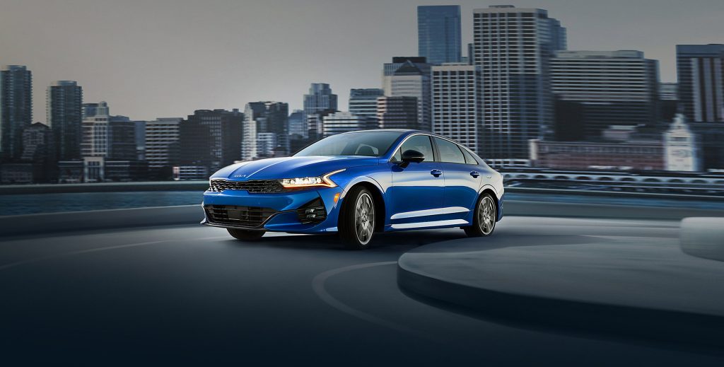Kia K5 promo shot