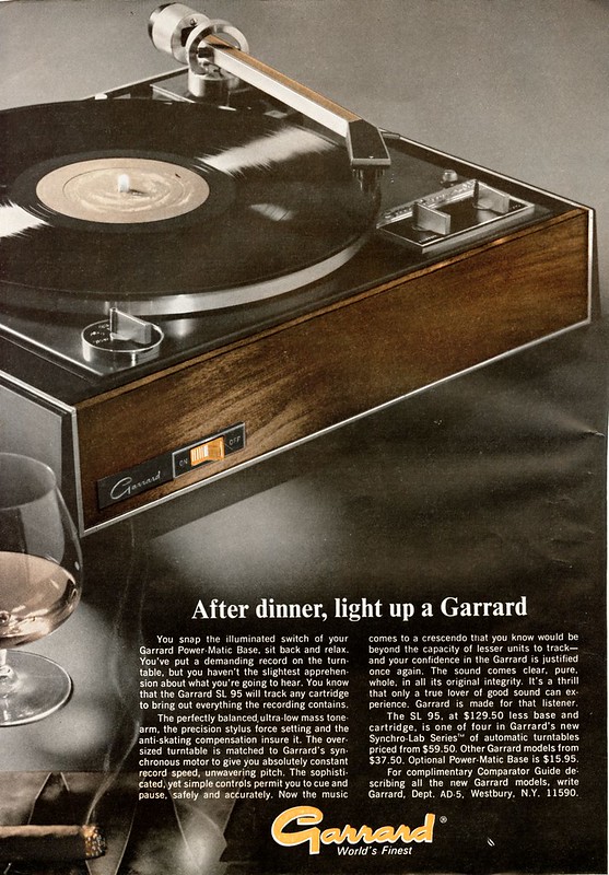 Garrard turntable 1968