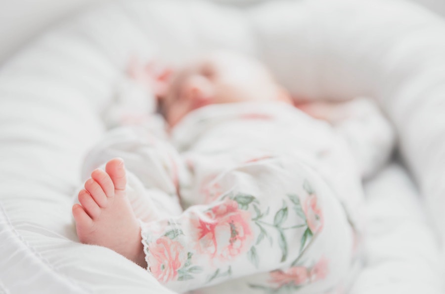 Baby sleeping peacefully