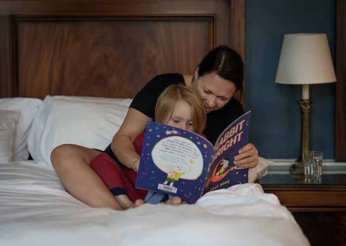 Reading your child a book