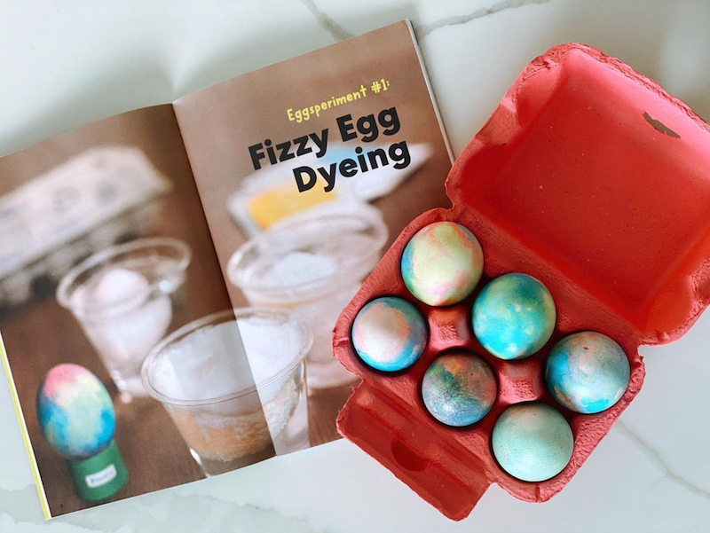 Fizzy Egg Dyeing KiwiCo subscription box image
