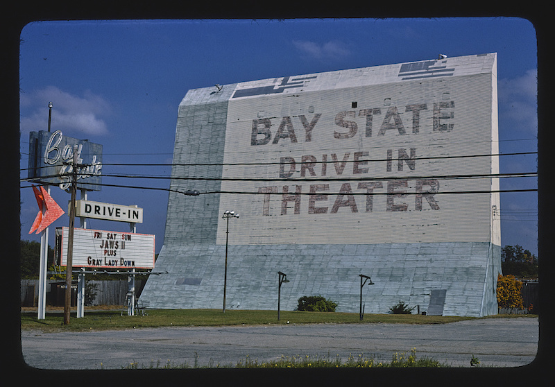 Bay State Drive-in Theater, Route 6, Seekonk, Massachusetts