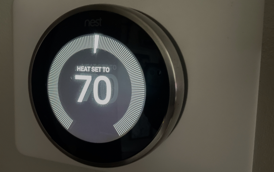 Nest smart thermostat